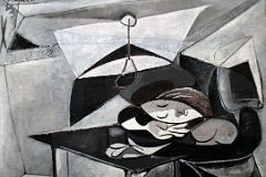 Pablo Picasso 1936 Woman Asleep at a Table - New York Metropolitan Museum Of Art